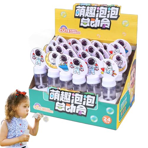 Kleine Blasenstäbe, Partyblasenstäbe - 24-Pieces Beach Bubble Game für Kinder | Outdoor Play Party Gefälligkeiten für Garten Hinterhof Rasenpool Karneval von Generic