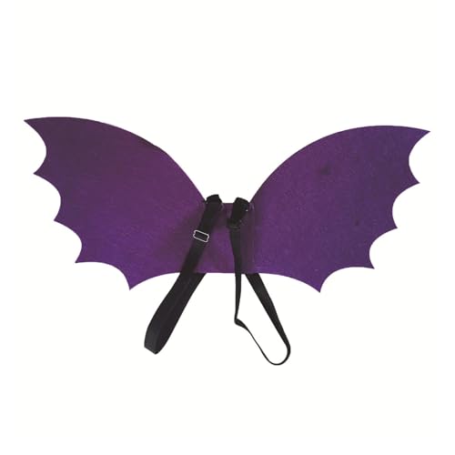 Kleine Fledermausflügel, Cosplay, Fledermausflügel für | Mit Gesichtsbedeckung, Halloween, Party, Cosplay, Bat Wings, leichtes Fledermausflügel-Kleidungszubehör für Kinder von Generic