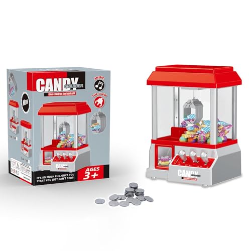 Kleine Maschine für süchtig machende - tragbare kleine Kranmaschine, elektronische Spielzeugmaschine | Arkade Maschine mit Sound und leicht und süchtig für Kinder, Spielzeugbox Kleine Maschine für süchtig machende - tragbare kleine Kranmaschine, elektronische Spielzeugmaschine | Arkade Maschine mit Sound und leicht und süchtig für Kinder, Spielzeugbox von Generic