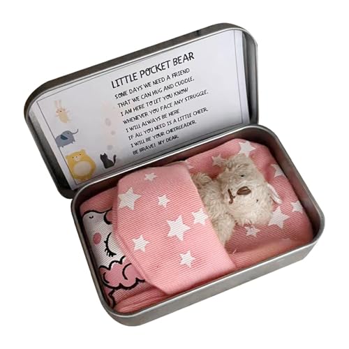 Kleine Pocket Bag Small Soft Toy Dosenbär, , Kuscheltier Bär | Softspielzeug, Taschenbuch Spielzeug als Geschenk für Freunde, Kleine Pocket Bag Small Soft Toy Dosenbär, , Kuscheltier Bär | Softspielzeug, Taschenbuch Spielzeug als Geschenk für Freunde, von Generic