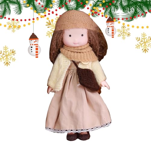 Kleine Puppen, Kinderpuppenspielzeug - Sammelpuppen Anime-Charakter-Spielzeug - Schlafendes, beruhigendes Spielzeug, weiche Stoffpuppe für Mädchen, Heimdekoration für Wohnzimmer, Schlafzimmer, Kinderz von Generic