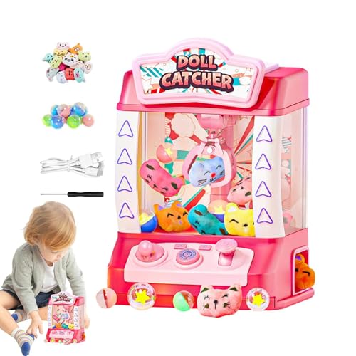 Kleine elektrische Krallenmaschine, Klauenmaschine für Kinder | Kleine elektrische Puppenfänger Spielzeugmaschine - Interaktives pädagogisches Elektronikspielzeug für Jungen und Mädchen mit Musik für von Generic