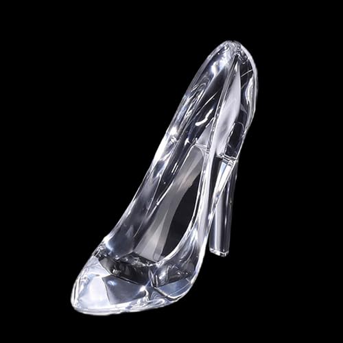 Kleiner Schuh, Dekoration aus Acryl für Zuhause, romantische Innendekoration, elegante Figuren für Hochzeit, Mädchen, Frauen von Generic