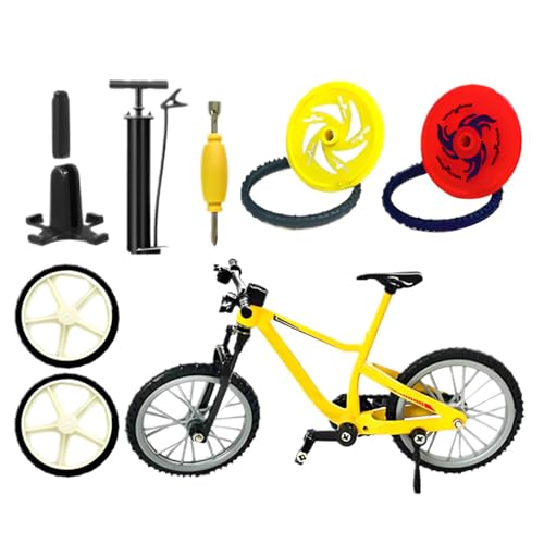 Kleines Fahrradspielzeug – Fahrradverzierung Spielzeug mit abnehmbaren Teilen, kreatives Regal-Miniatur-Ornament für Frauen, Mädchen, Sportliebhaber Kleines Fahrradspielzeug – Fahrradverzierung Spielzeug mit abnehmbaren Teilen, kreatives Regal-Miniatur-Ornament für Frauen, Mädchen, Sportliebhaber von Generic