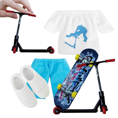 Kleines Finger-Skateboard-Set: Professioneller Griffbrett-Roller, Montagewerkzeug, Geschenk Educational Toy Gift | Kinder, Griffbrett-Zubehör für Tricks, Lernspielzeug, Bewegung C Kleines Finger-Skateboard-Set: Professioneller Griffbrett-Roller, Montagewerkzeug, Geschenk Educational Toy Gift | Kinder, Griffbrett-Zubehör für Tricks, Lernspielzeug, Bewegung C von Generic