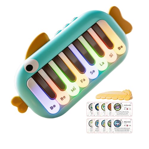 Kleines Klavier - Leichtes Bildzeug für Bildungsschall mit interaktiven Tasten | Mini Electric Music Keyboard, Tascheninstrument für Kleinkinder Mädchen 6 Monate Plus frühes Fähigkeitsaufbau Kleines Klavier - Leichtes Bildzeug für Bildungsschall mit interaktiven Tasten | Mini Electric Music Keyboard, Tascheninstrument für Kleinkinder Mädchen 6 Monate Plus frühes Fähigkeitsaufbau von Generic
