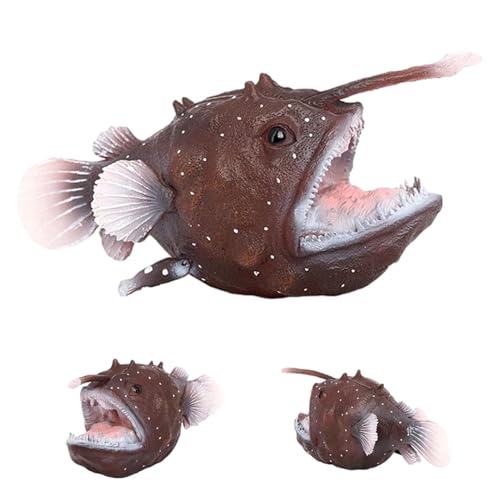 Kleines Ozeantiermodell - Angler Fischfigur Für Meereslernen Display | Simulationsspielzeug Für Seekreaturen, Realistische Bildungsrequest Kleines Ozeantiermodell - Angler Fischfigur Für Meereslernen Display | Simulationsspielzeug Für Seekreaturen, Realistische Bildungsrequest von Generic