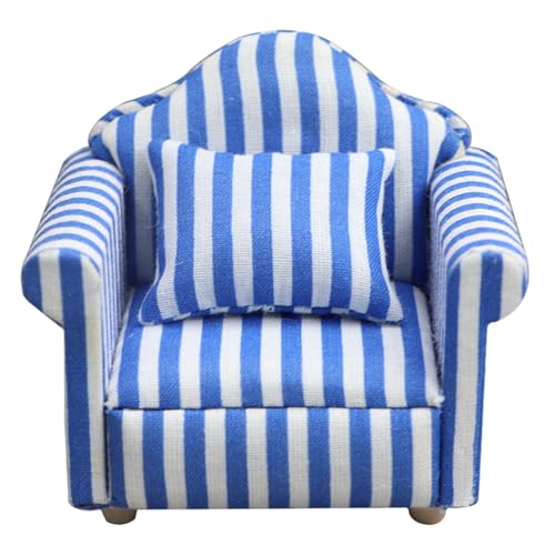 Kleines Sofa – Puppenhaussitze, Miniatur-Sofa | Puppenhaus-Sofa im Maßstab 1:12, kleines Simulationssofa, Puppenhaus-Sessel, Spielhaus-Sofa Kleines Sofa – Puppenhaussitze, Miniatur-Sofa | Puppenhaus-Sofa im Maßstab 1:12, kleines Simulationssofa, Puppenhaus-Sessel, Spielhaus-Sofa von Generic