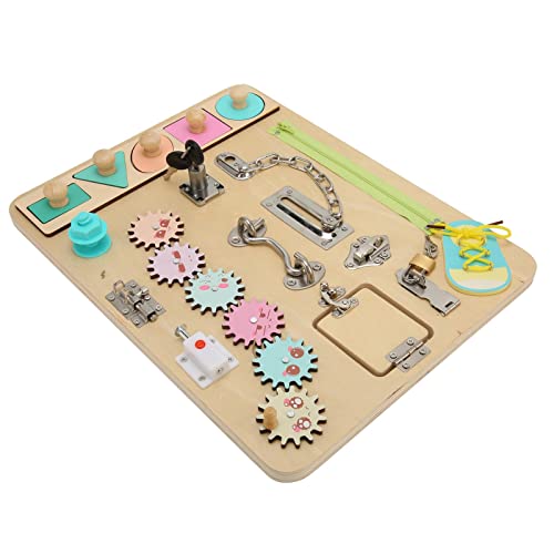 Kleinkind -Skill Board, Locks Skill Board Problemlösung Entsperrtem für zu Hause von Generic