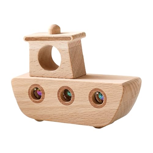 Kleinkindbootspielzeug - Holz Rolling Ball Play Set, lustiges Lernen Spielzeug | Kinderentwicklungsspiel für Handaugenkoordination, montessoris -Bildungsspielzeug, Nautical Decor Geschenk für M Kleinkindbootspielzeug - Holz Rolling Ball Play Set, lustiges Lernen Spielzeug | Kinderentwicklungsspiel für Handaugenkoordination, montessoris -Bildungsspielzeug, Nautical Decor Geschenk für M von Generic