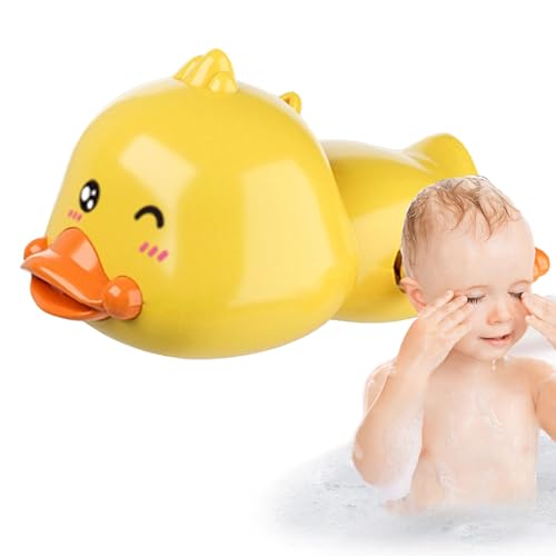 Kleinkindentzierspielzeug - süßes Spritzen und schwimmendes Spielzeug | Badewanne Spielzeug für lustige Badezeit | Badezimmerspielzeug | Kinder interaktives Duschwassersprühgerät von Generic