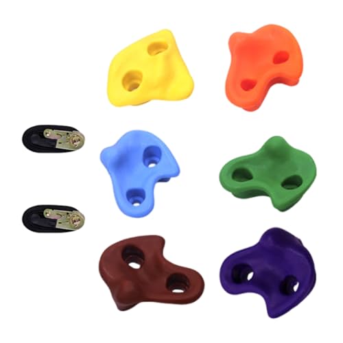 Kletterbuchsen für – Klettergriffe, Spielleiter-Set für Park, Garten, Outdoor, Haus, Gymnastik Kletterbuchsen für – Klettergriffe, Spielleiter-Set für Park, Garten, Outdoor, Haus, Gymnastik von Generic