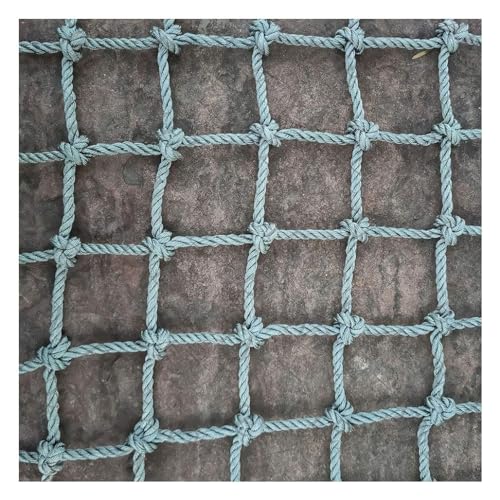 Kletternetz Für Kinder Im Freien, Spaß Den Kinderspielplatz, Belastbar Bis 300Kg, Körperliches Training Im Freien Spielset (Size: 1x1m/3.3x3.3ft)(10mm*10cm,3X4m/9.8X13.12ft) von Generic
