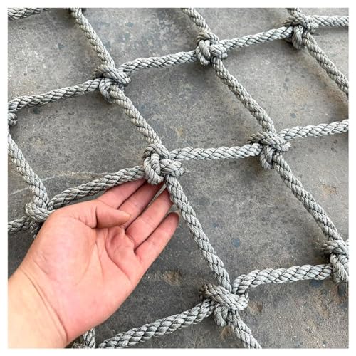 Kletternetz Treppen Balkon Schutzseil Netz, Sicherheitsnetz Kinder, Draussen Dekor Netz Schutz Zaun Kletternetz Outdoor-Kletternetz Fitness(12X12cm,3X4m/9.8X13.12ft) von Generic