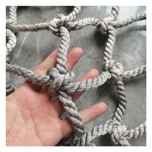 Kletternetz Treppen Balkon Schutzseil Netz, Sicherheitsnetz Kinder, Draussen Dekor Netz Schutz Zaun Outdoor Fitness Net Für Kinder Treppenschutznetz(8X8cm,2X2m/6.6X6.6ft) von Generic