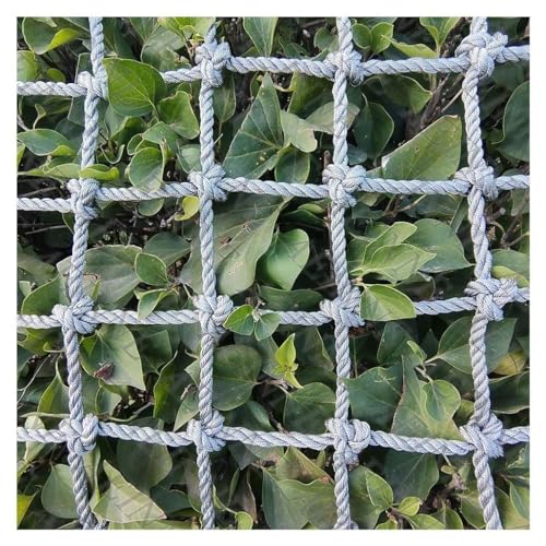 Kletternetz Treppen Balkon Schutzseil Netz, Sicherheitsnetz Kinder, Draussen Dekor Netz Schutz Zaun Outdoor-Kletternetz Fitness Net Für Kinder Treppenschutznetz(8X8cm,2X6m/6.6X19.69ft) von Generic