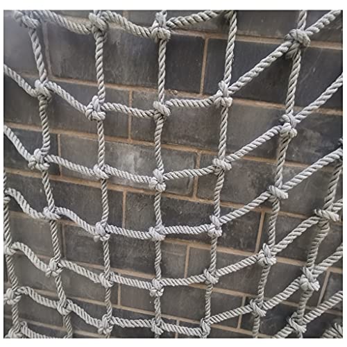 Kletternetz für Kinder,Baumhaus,Kletterzubehör,kann für Treppen, Balkon, Fenster, Geländer, Frachtnetz(8mm-10cm,1X4m/3.3X13.12ft) von Generic