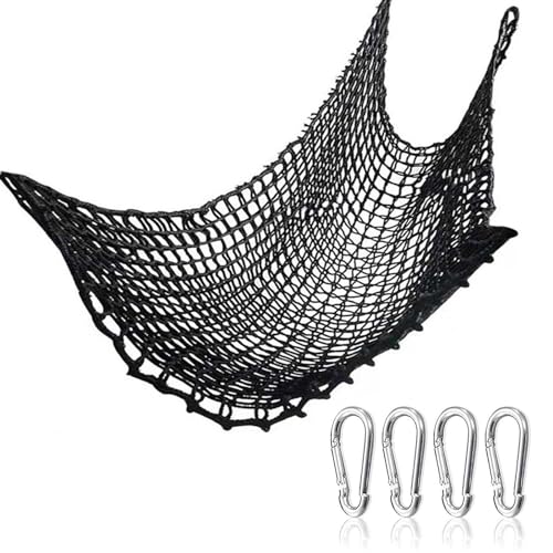 Kletternetz für den Innenbereich, robustes zweilagiges Netz für Hinterhof, langlebiges Kletternetz, Fallschutzseil, Kletternetz von Generic