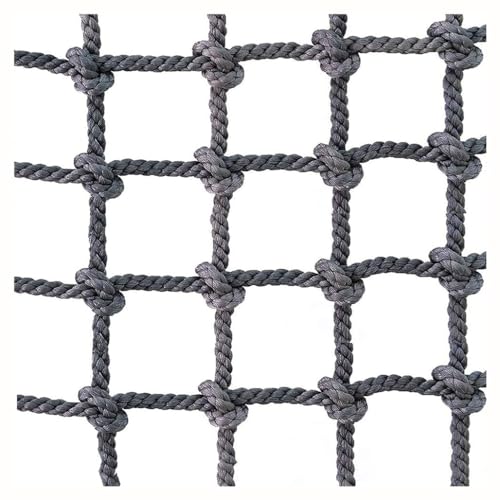 Kletterseilleiter Sicherheitsnetz Fitness Schaukelleiternetz LKW Deck Frachtnetze Kinderspielplatz Seildurchmesser 14mm(14mm-12cm,3X4m/9.8X13.12ft) von Generic