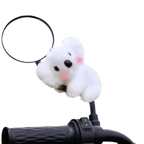Koala Ornamente für Rückspiegel, Koala Spiegelanhänger | Weicher Koala Plüsch Spiegelanhänger, dekoratives Koalaba-Spielzeug mit Kabelbinder, multifunktionales Spiegelornament für von Generic