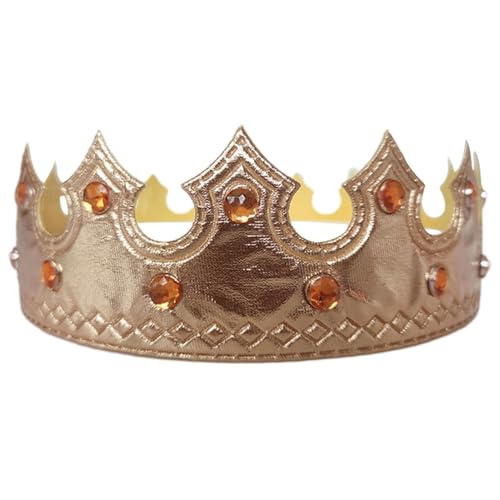 Königliche Königskrone – verstellbare Königskrone für Männer und Frauen, luxuriöse Tiara für besondere Anlässe, Prinzenkrone für Kostüme bei Geburtstagspartys, Krone für Festzüge, Hochzeiten und Kostü Königliche Königskrone – verstellbare Königskrone für Männer und Frauen, luxuriöse Tiara für besondere Anlässe, Prinzenkrone für Kostüme bei Geburtstagspartys, Krone für Festzüge, Hochzeiten und Kostü von Generic
