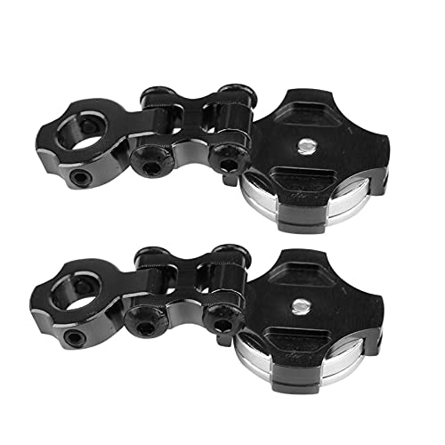 Körper nach Träger, Magnetischer Post -Mount -Körper, 2 Autostücke mit Glatten Fernbedienung für RC Toy RC Toy (Black) von Generic