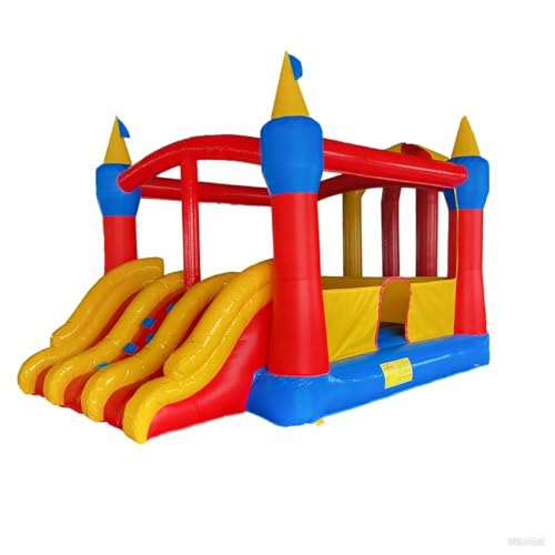 Kommerzielle Hüpfburg aus 100 % PVC, 4-in-1, großes Hüpfhaus mit Rutsche, 4,7 m x 3,5 m x 3,5 m von Generic