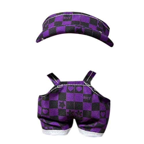 Kompatibel mit (17 cm 6,7) rotem Streetwear-Set (Keine Puppe enthalten) Tne604 (Purple, 17cm) von Generic