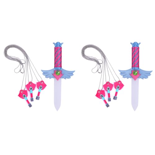 Koreanisches Volksspiel Requisite 3D-Druck Spielmesser Halskette, Traditionelles koreanisches Spiel Zubehör, Cosplay Accessoire von Generic