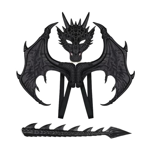 -Kostüm, Dinosaurierschwanz-Set, Cosplay-Kinder, Halloween-Drachenkostüm Anime Cosplay Kostüme Für Männer Schnittmuster von Generic