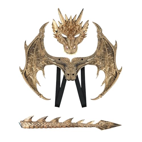 -Kostüm, Dinosaurierschwanz-Set, Cosplay-Kinder, Halloween-Drachenkostüm Anime Cosplay Kostüme Für Männer Schnittmuster -Kostüm, Dinosaurierschwanz-Set, Cosplay-Kinder, Halloween-Drachenkostüm Anime Cosplay Kostüme Für Männer Schnittmuster von Generic