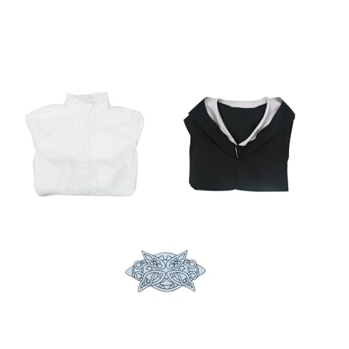 Kostüm für Damen/Herren – Komplettes Cosplay-Outfit, Perücke und Zubehör Inklusive Color11,XXL Kostüm für Damen/Herren – Komplettes Cosplay-Outfit, Perücke und Zubehör Inklusive Color11,XXL von Generic