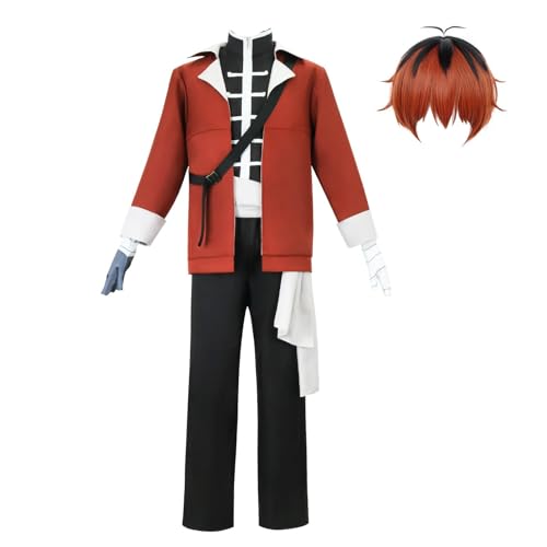 Kostüm für Damen/Herren – Komplettes Cosplay-Outfit, Perücke und Zubehör Inklusive Color14,3XL Kostüm für Damen/Herren – Komplettes Cosplay-Outfit, Perücke und Zubehör Inklusive Color14,3XL von Generic