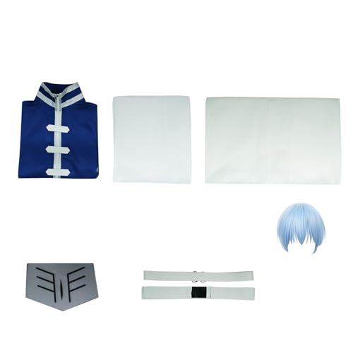 Kostüm für Damen/Herren – Komplettes Cosplay-Outfit, Perücke und Zubehör Inklusive Color2,L Kostüm für Damen/Herren – Komplettes Cosplay-Outfit, Perücke und Zubehör Inklusive Color2,L von Generic