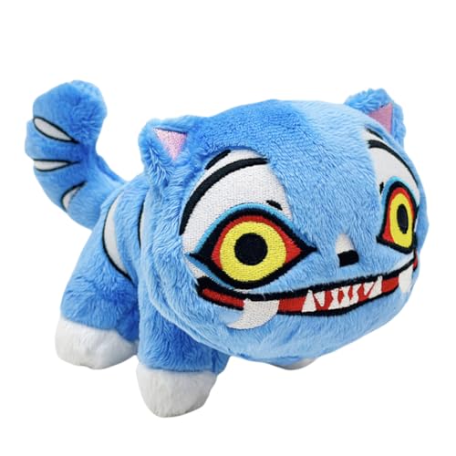 Demon Hunters Plüschspielzeug, Weiches Tiger Elster Merch-Puppe, Vielseitige Rollenspiel-Puppe, Verschleißfeste Stickerei Plüschpuppe Geschenk for Freunde (Kleines Haar) von Generic
