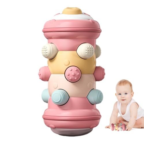Krabbelspielzeug für Anfänger, Krabbelspielzeug für Kleinkinder - -Bewegungsspielzeug, interaktives sensorisches Spielzentrum, Roller,Entwicklung motorischer Fähigkeiten zum Erlernen von Farben für Kl von Generic