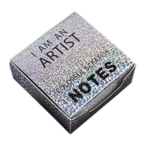 Kratzpapier-Kunst-Set – tolle Kritzelblöcke, Bastelprojekte-Set für | 100 Blatt kreatives Kratzpapier für Kleinkinder, Kratzpapier, Zubehör Kratzpapier-Kunst-Set – tolle Kritzelblöcke, Bastelprojekte-Set für | 100 Blatt kreatives Kratzpapier für Kleinkinder, Kratzpapier, Zubehör von Generic