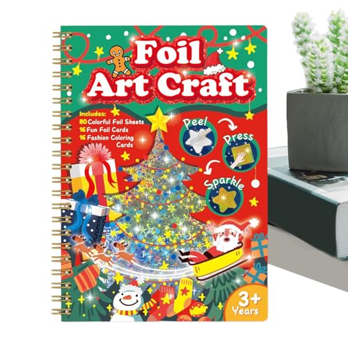 Kreatives Set mit -Blättern für Mädchen | manuelle Aktivitäten mit Druck und Entfernen von Metallpapier, Set für Papierarbeiten, Lernreisespiele für Kinder, junge Mädchen und Kreatives Set mit -Blättern für Mädchen | manuelle Aktivitäten mit Druck und Entfernen von Metallpapier, Set für Papierarbeiten, Lernreisespiele für Kinder, junge Mädchen und von Generic