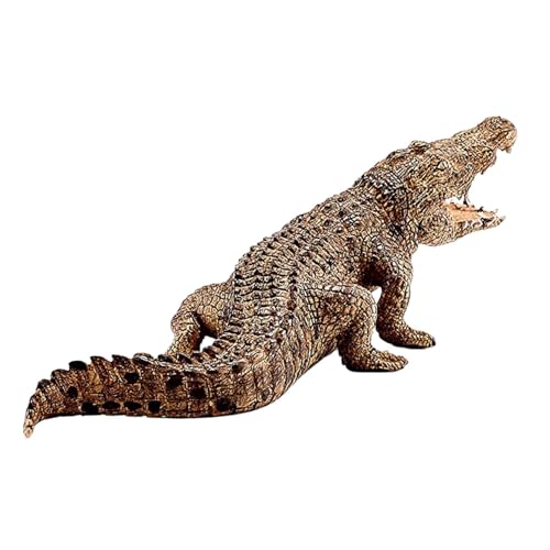 Krokodilfiguren Spielzeug - Figuren Krokodil Alligator Lernspielzeug Paarty Kuchen Ornament Spielzeug | Krokodilpuppen-Spielzeugfigur Krokodil Actionfiguren Modell Spielzeug Für Jungenn Mädchen Kinder Krokodilfiguren Spielzeug - Figuren Krokodil Alligator Lernspielzeug Paarty Kuchen Ornament Spielzeug | Krokodilpuppen-Spielzeugfigur Krokodil Actionfiguren Modell Spielzeug Für Jungenn Mädchen Kinder von Generic