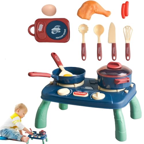 Küchenset für Kinder: Küchenspielzeug für Kinder, flexibles Kochset | Küchenutensilien, Spielzeug mit Lebensmitteln, Töpfen und Pfannen Küchenset für Kinder: Küchenspielzeug für Kinder, flexibles Kochset | Küchenutensilien, Spielzeug mit Lebensmitteln, Töpfen und Pfannen von Generic