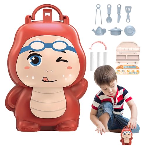 Küchensimulationsset, Simulationsküchenset für Kinder | Tragbares 21-faches Set | Essen, Spielzeug und Küchenzubehör, Küchenset für Kleinkinder Küchensimulationsset, Simulationsküchenset für Kinder | Tragbares 21-faches Set | Essen, Spielzeug und Küchenzubehör, Küchenset für Kleinkinder von Generic
