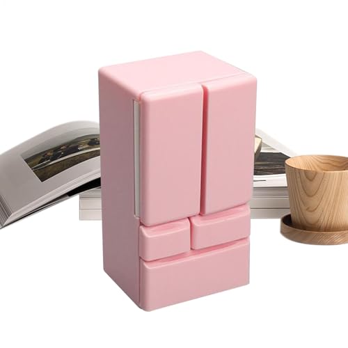 Kühlschrank Haus – Küchenspielzeug 1:12 | Realistisches Möbelstück, Nachahmungsszene, Wohnzubehör, Geschenk, Miniatur-Dekoration von Generic