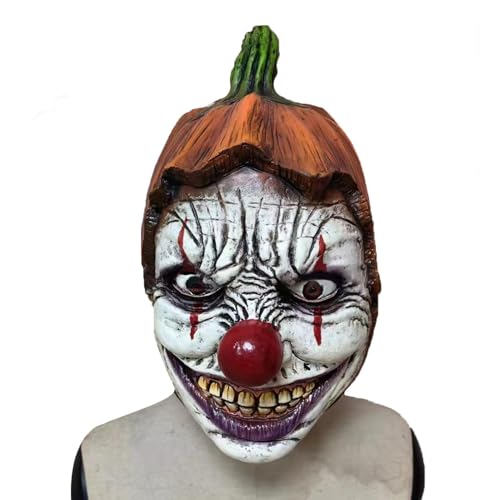 Kürbis-Maske – Halloween-Kürbis-Maske, gruselige Maske für Erwachsene, Halloween-Maskerade, Kostüm-Requisiten Kürbis-Maske – Halloween-Kürbis-Maske, gruselige Maske für Erwachsene, Halloween-Maskerade, Kostüm-Requisiten von Generic