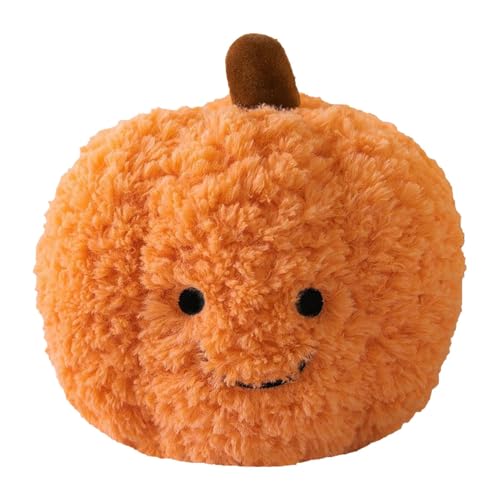 gefüllte Plüschtier, niedliche Kürbisdekoration - Lächelnde Puppe für Mädchen - Halloween Plüschtiere Muster Puppen Kreative Dekoration Puppen für Mädchen gefüllte Plüschtier, niedliche Kürbisdekoration - Lächelnde Puppe für Mädchen - Halloween Plüschtiere Muster Puppen Kreative Dekoration Puppen für Mädchen von Generic