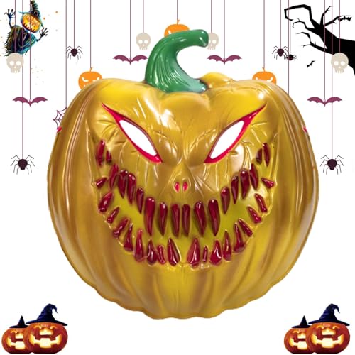 Kürbisgesichtsabdeckung, Halloween-Gesichtsbedeckung, Halloween-Cosplay-Gesichtsbedeckung, Halloween, Cosplay, Gesicht, Maskerade, PVC, lustig, Urlaub, Gesicht, Decke für Männer und Frauen Kürbisgesichtsabdeckung, Halloween-Gesichtsbedeckung, Halloween-Cosplay-Gesichtsbedeckung, Halloween, Cosplay, Gesicht, Maskerade, PVC, lustig, Urlaub, Gesicht, Decke für Männer und Frauen von Generic