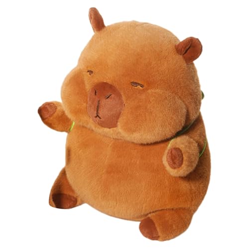 Kuscheltier Capibara Plüschtier | Kuscheltier Puppen mit Capibara Plüschkissen | Weiche und weiche Plüschtiere für und Mädchen, Geburtstag, Bett, Sofa, Schreibtisch Kuscheltier Capibara Plüschtier | Kuscheltier Puppen mit Capibara Plüschkissen | Weiche und weiche Plüschtiere für und Mädchen, Geburtstag, Bett, Sofa, Schreibtisch von Generic