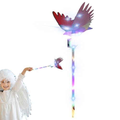 LED-Prinzessinnenstab – magisches Spielzeug mit Glanz, schönes Handzubehör, perfekt für Kostüm-Rollenspiele für Mädchen, ausgezeichnete Wahl für Cosp-Events von Generic