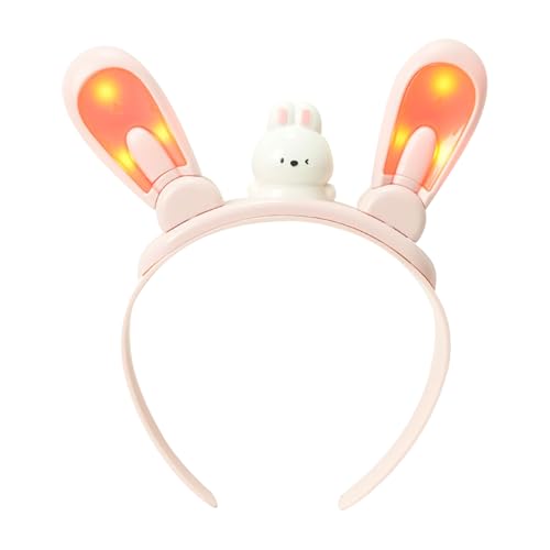 LED-Stirnband in Hasenform, Zubehör für Ostern für Mädchen, Partys, Geschenke, Festivals, Dekoration von Generic