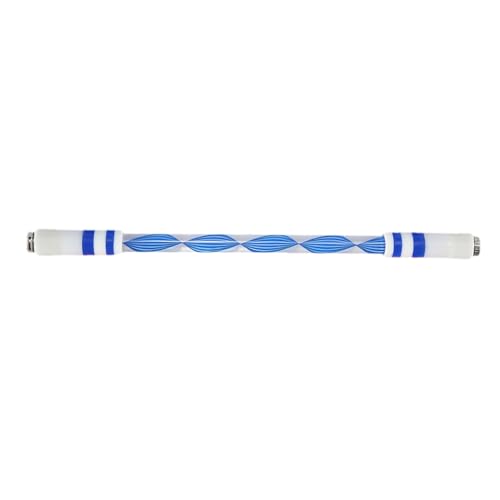 LED Zappet Spinner Pen - Acryl -Roll -Gyro -Spielzeug, bruchresistenter Spin -Stick | Lichtschreibwerkzeug für Kinder, Teenager, Büroangestellte, Stressabbaugeräte für Schule, Zuhause, Schreibtisch, S von Generic