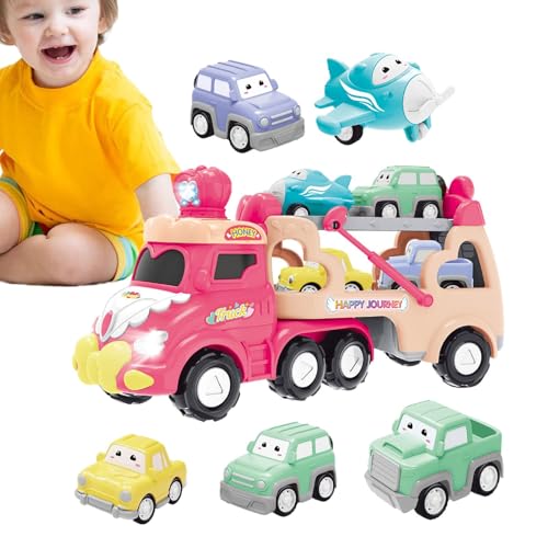 LKW-Spielzeug für Kleinkinder, Spielzeug für kleine Kinder, multifunktionales Spielzeug, LKW, Auto, Transporter, Spielzeug, niedliches Träger, Tr von Generic